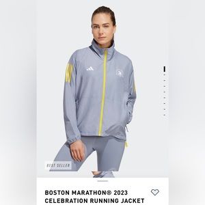 ADIDAS WOMEN'S BOSTON MARATHON 2023 CELEBRATION JACKET